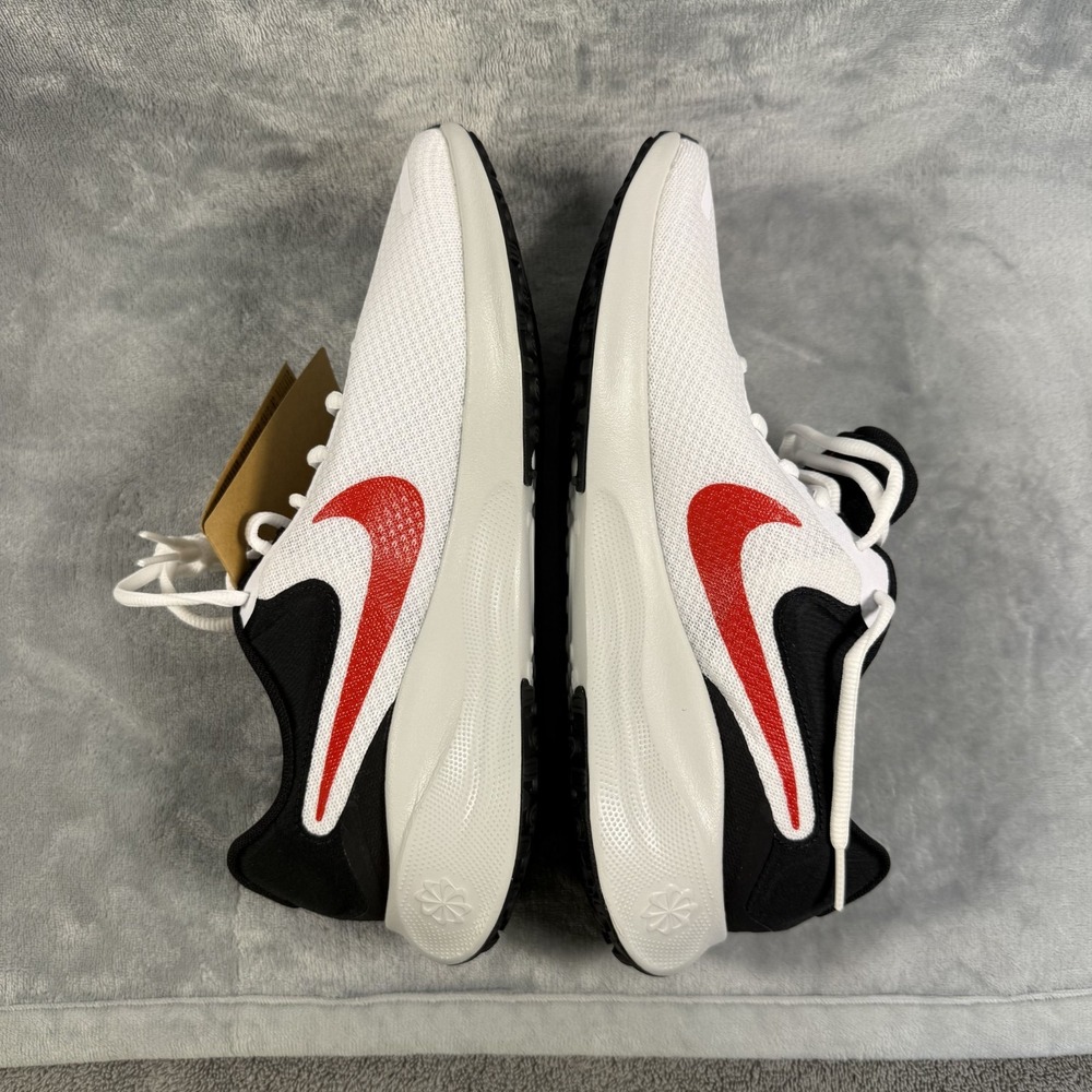 Size‎ 10 - Nike Revolution 7 White Black Fire Red
